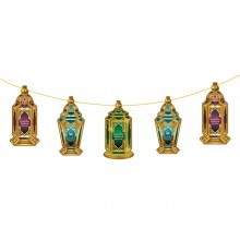 Hanging Display  - 5pc LARGE Ramadan Lanterns